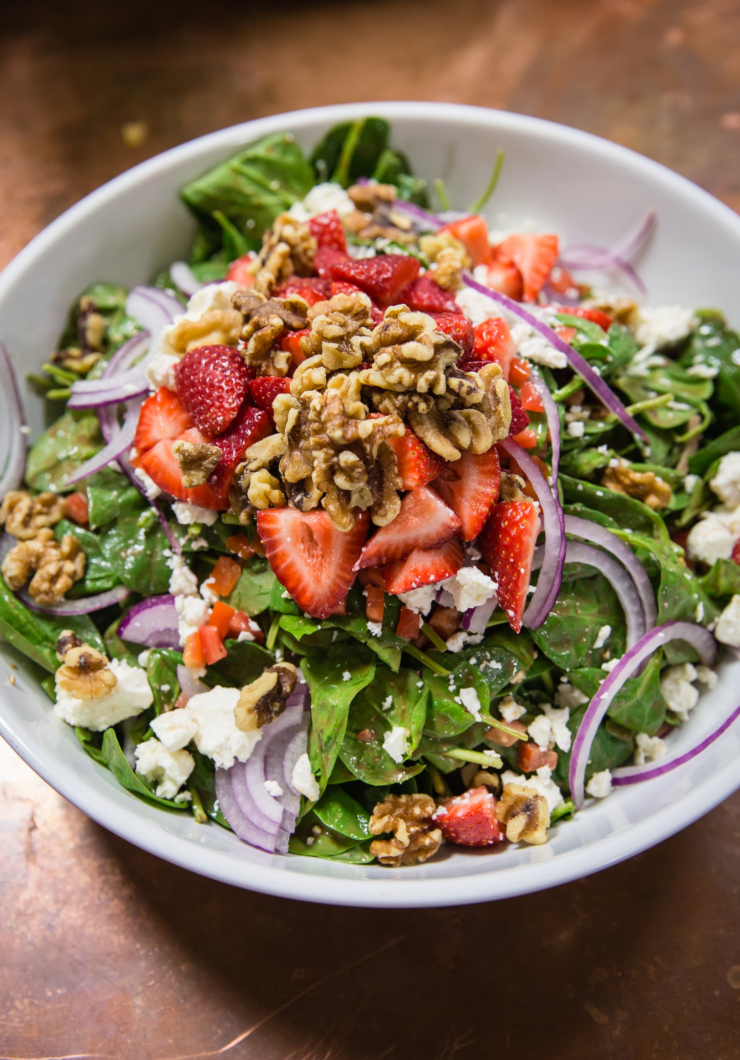 Grayt Spinach Salad for 10